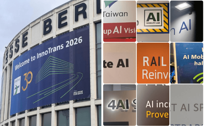 AI is everywhere at InnoTrans. And that is exciting.