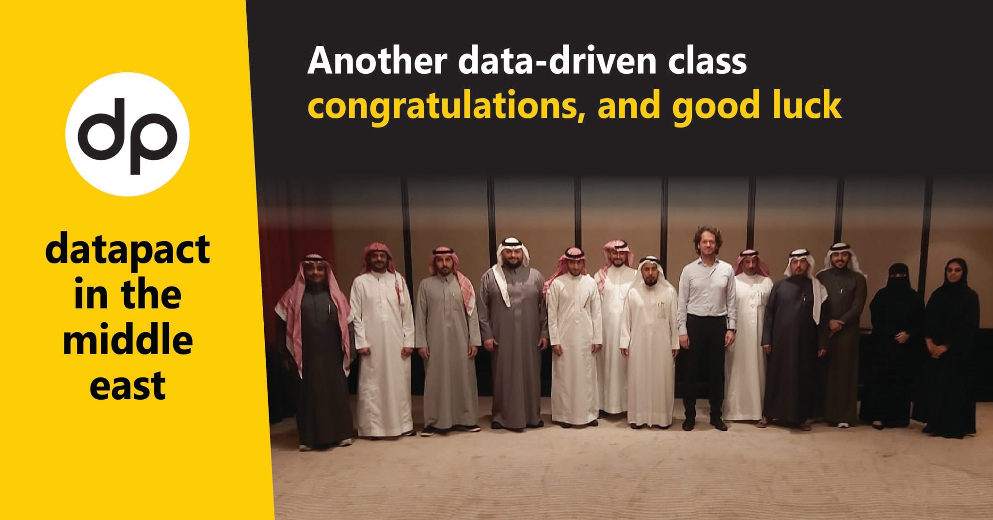 Dubai, last week. 15 decision-makers in one class