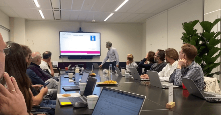 Eerste leer-event Programma Informatiegestuurd Werken (PIGW) bij DOVA